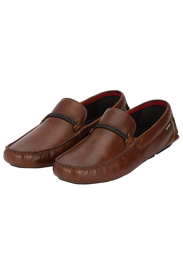 Men Tan Loafers - Image 3