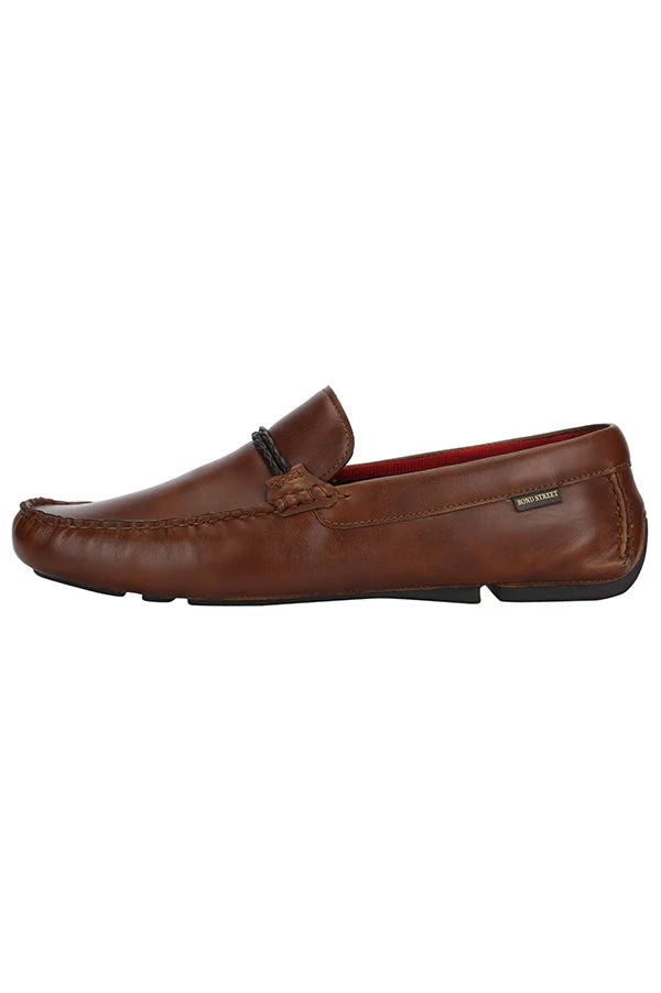 Men Tan Loafers - Image 4