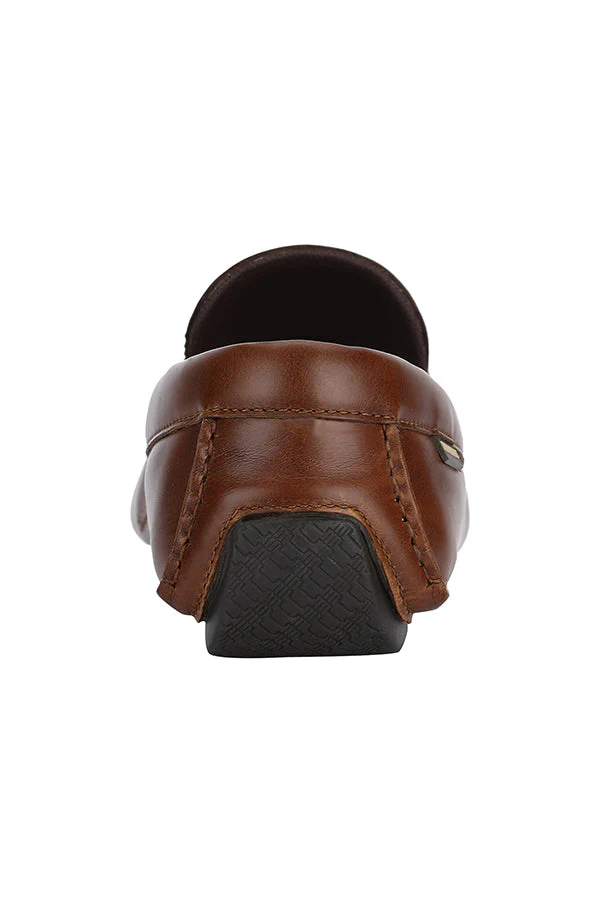 Men Tan Loafers - Image 6