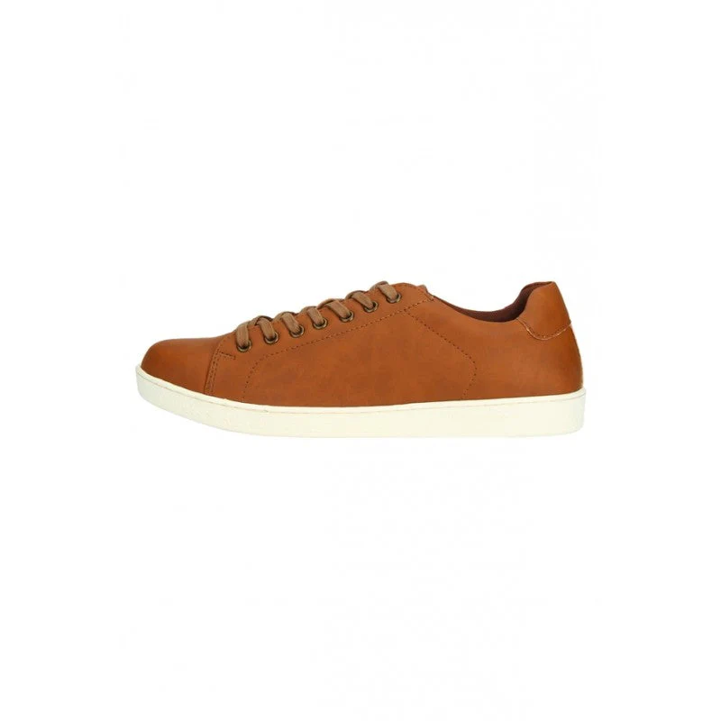 Men Tan Sneakers - Image 3