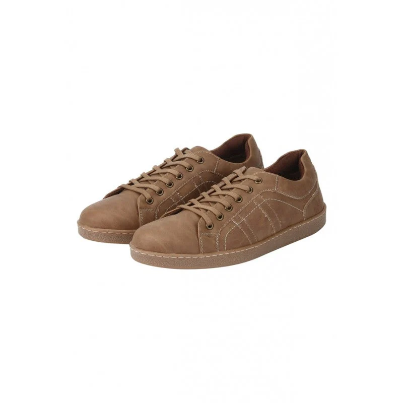 Men Tan Sneakers - Image 4