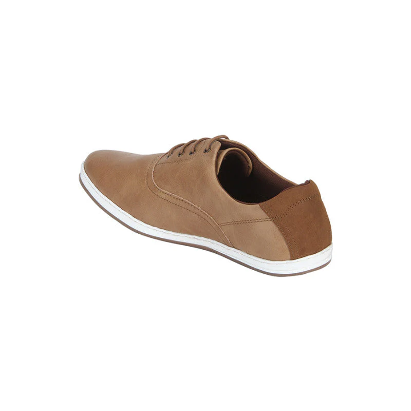 Men Tan Sneakers - Image 5