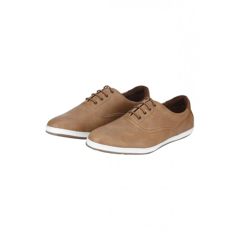 Men Tan Sneakers - Image 4