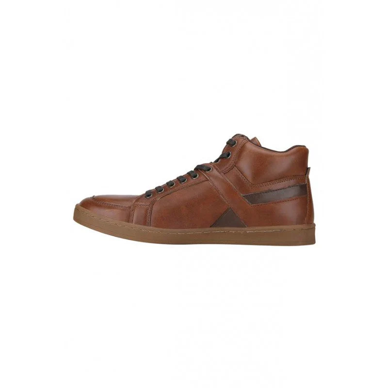 Men Tan Sneakers - Image 4