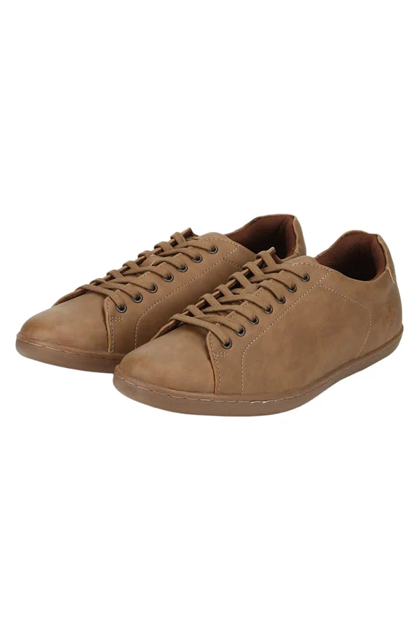 Men Tan Sneakers - Image 4