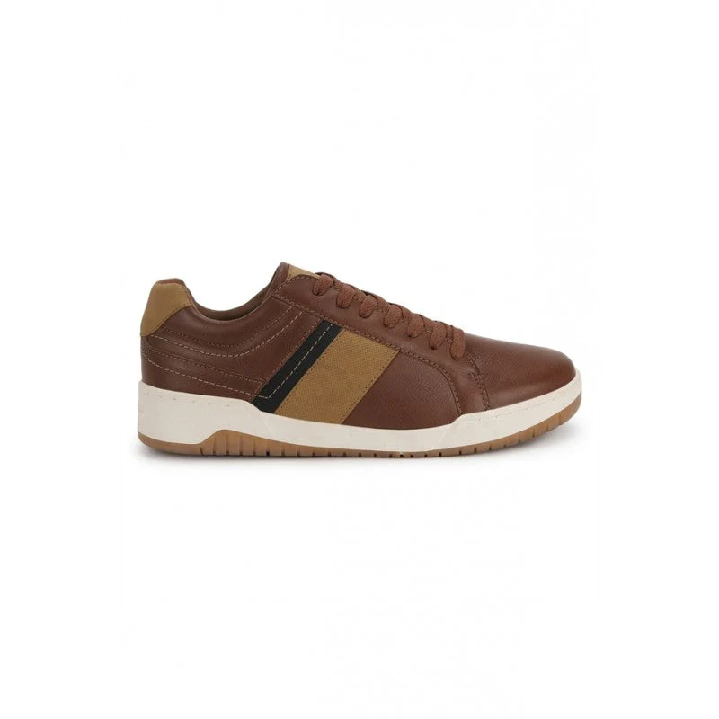 Men Tan Sneakers - Image 2