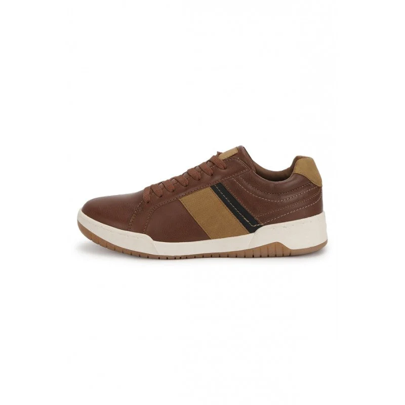 Men Tan Sneakers - Image 3