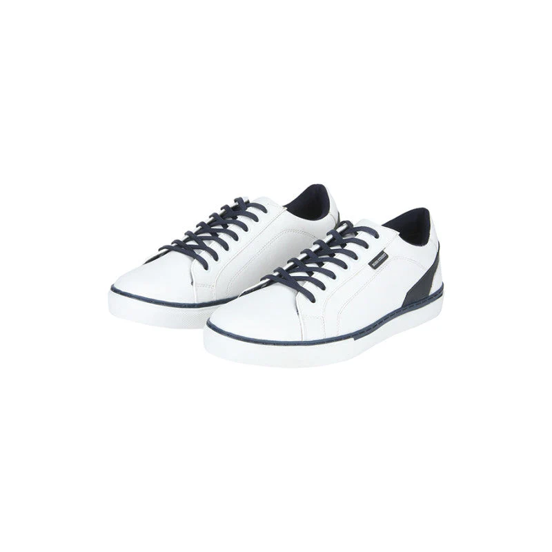 Men White Sneakers - Image 3