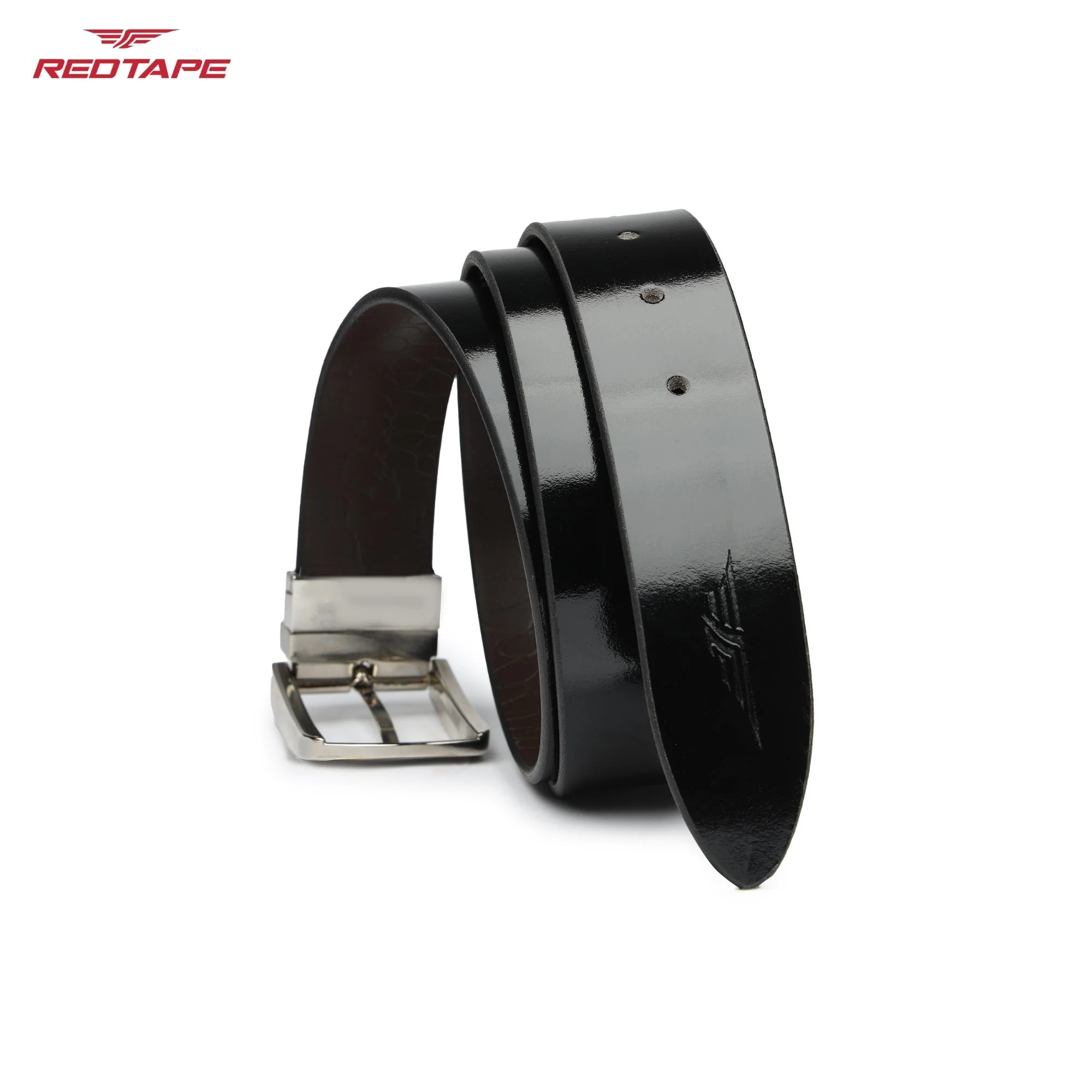 Brown & Black Genuine Leather Belt for Men - Image 8