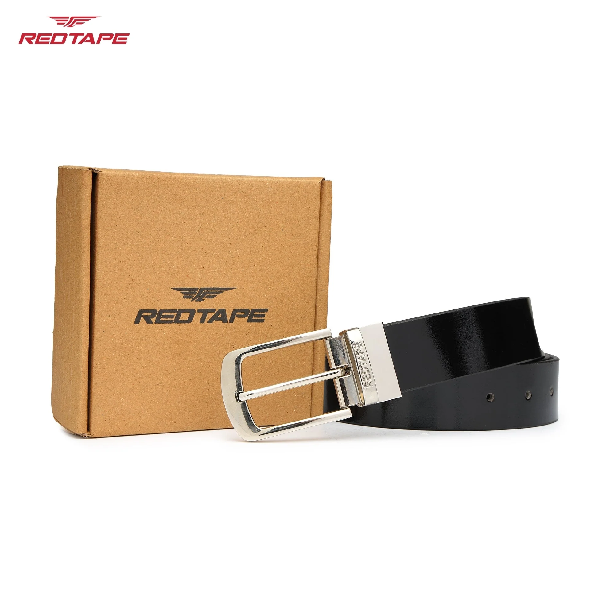 Brown & Black Genuine Leather Belt for Men - Image 9