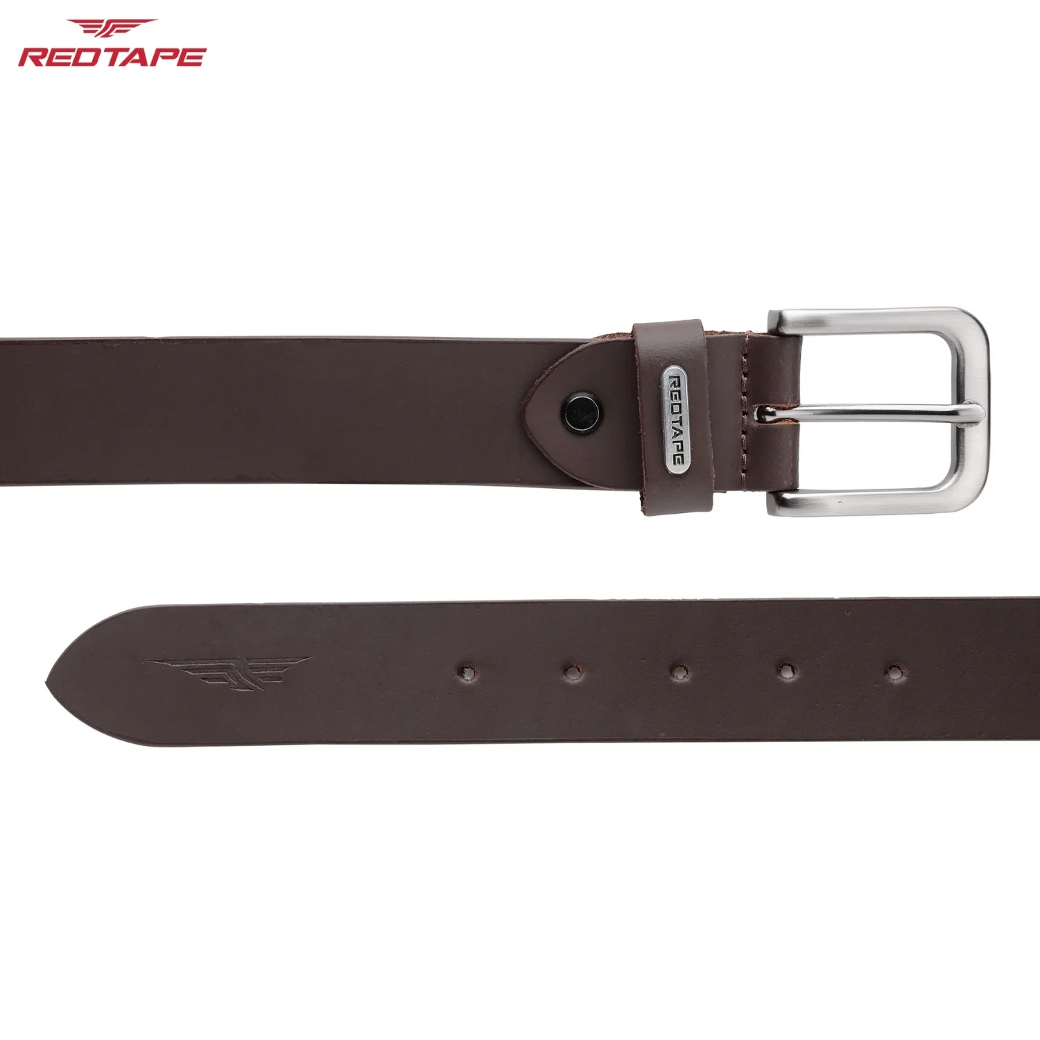 Brown Formal Leather Belt for Men - Image 6