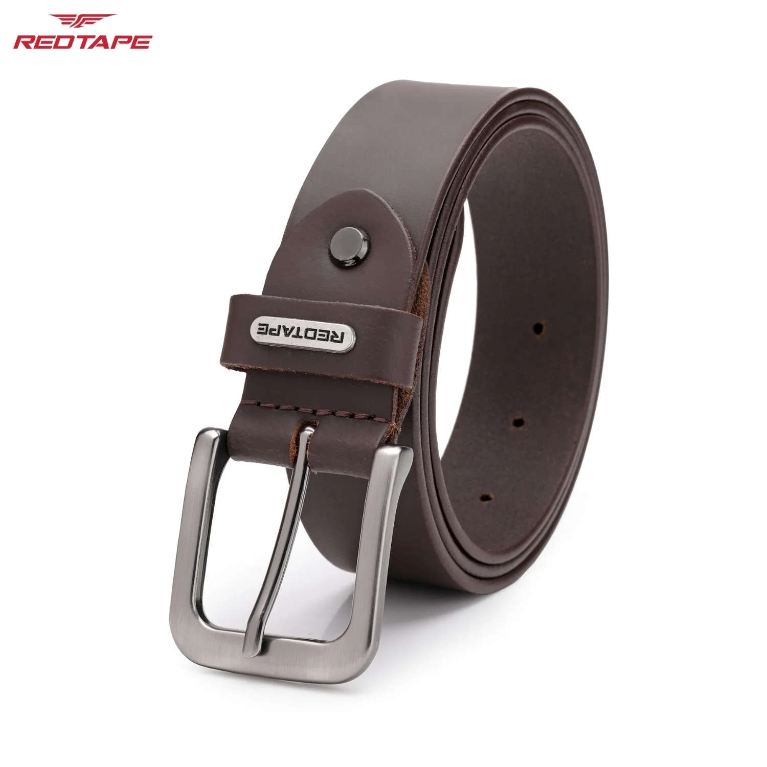 Brown Formal Leather Belt for Men - Image 7
