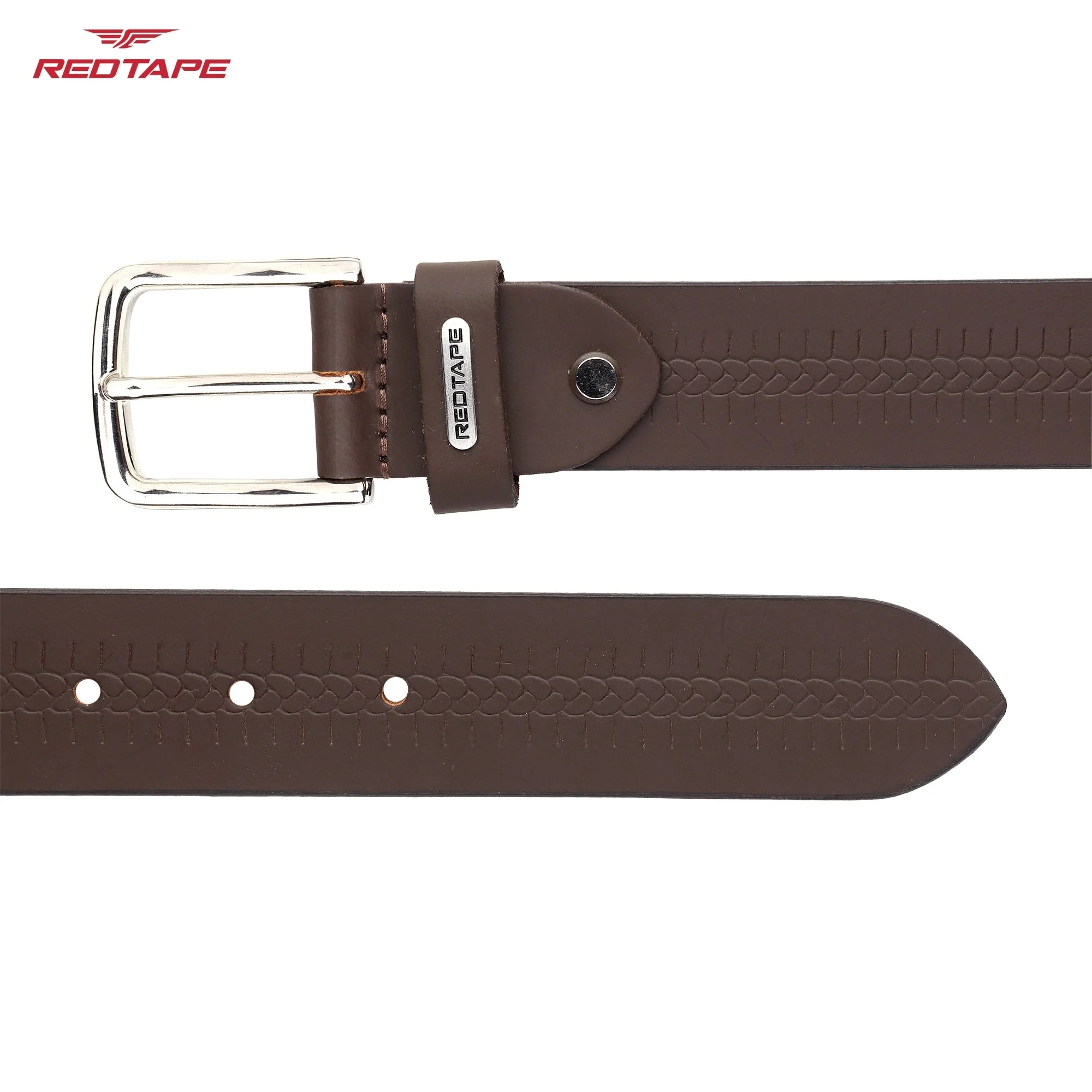 Brown Genuine Leather Belt for Men - Image 5
