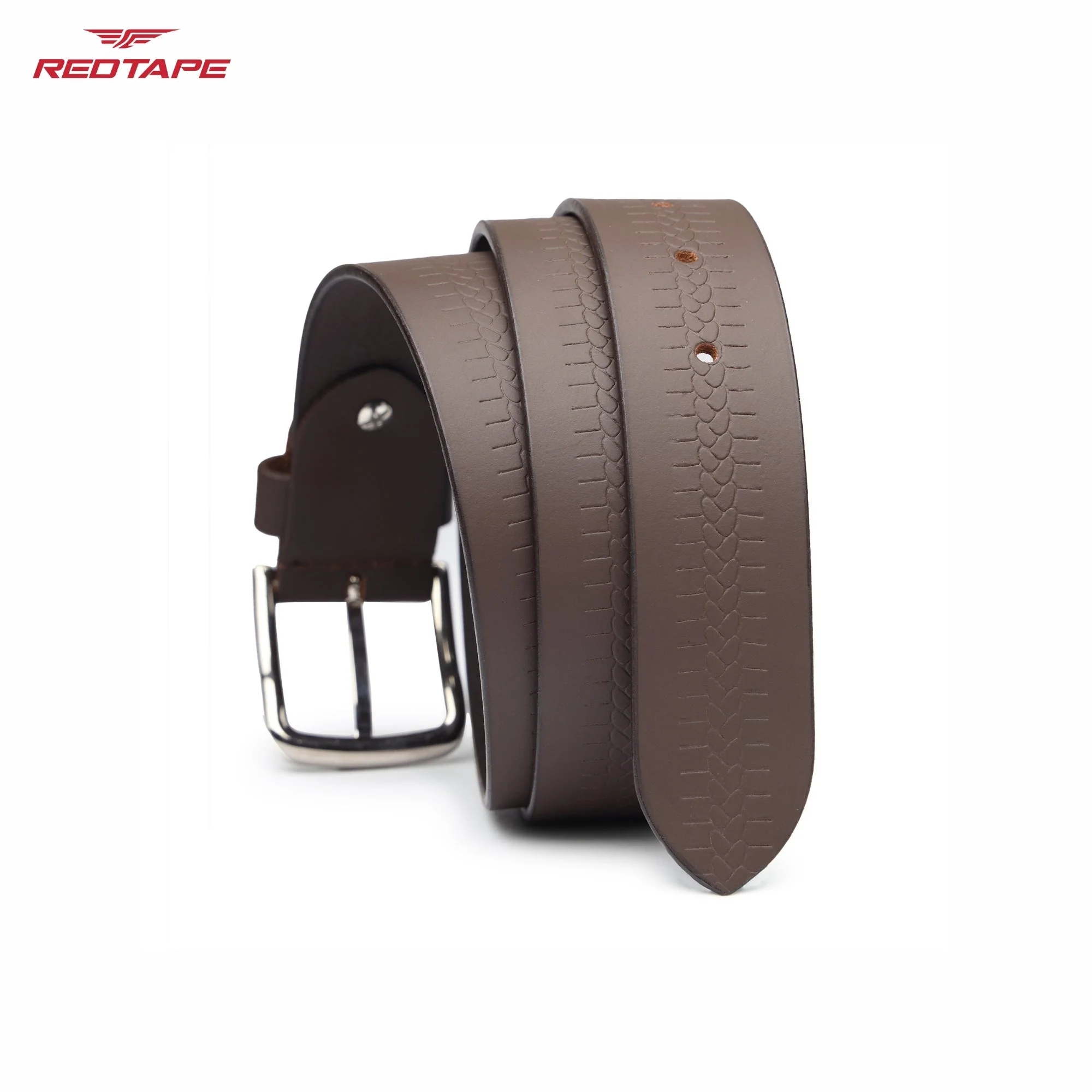 Brown Genuine Leather Belt for Men - Image 7