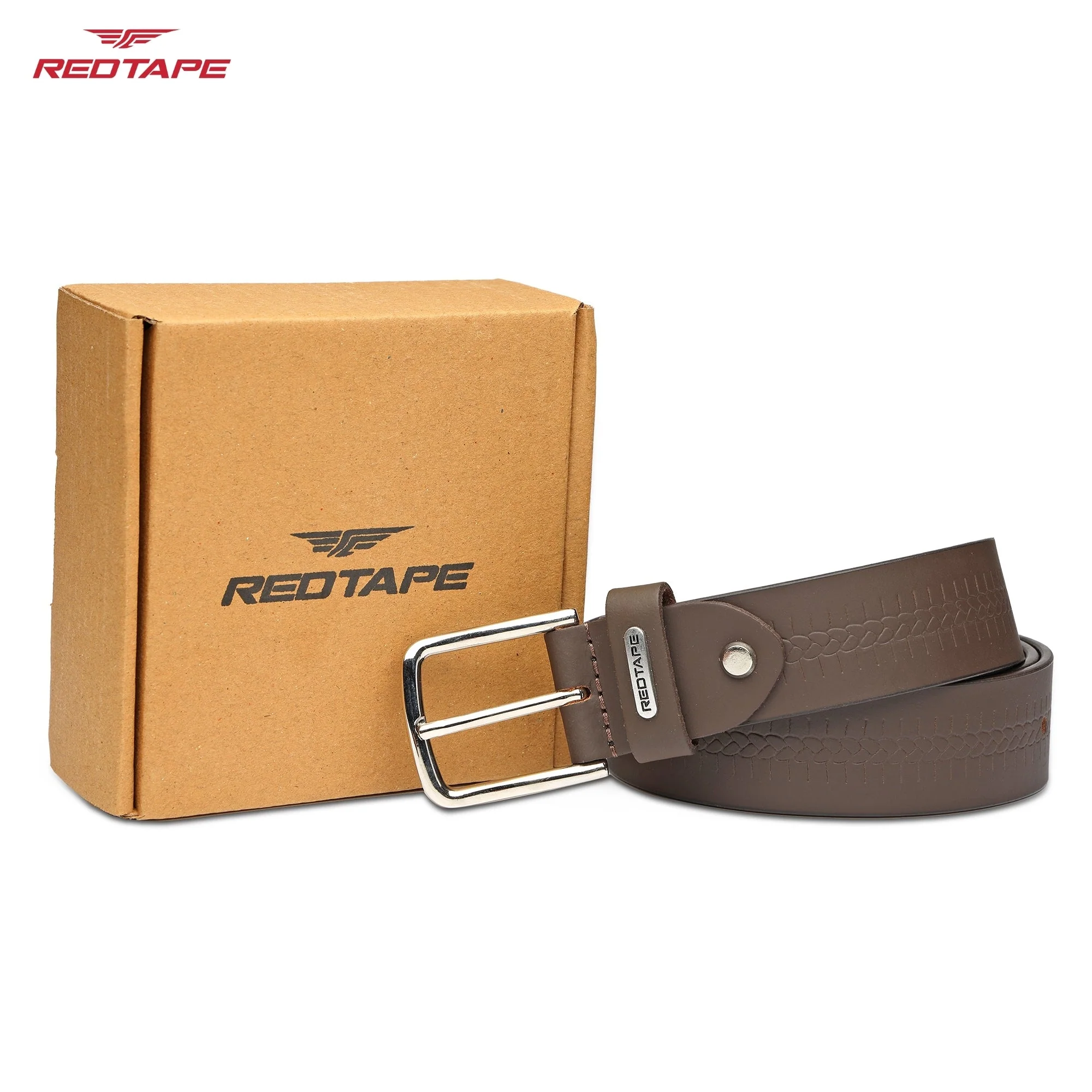 Brown Genuine Leather Belt for Men - Image 8