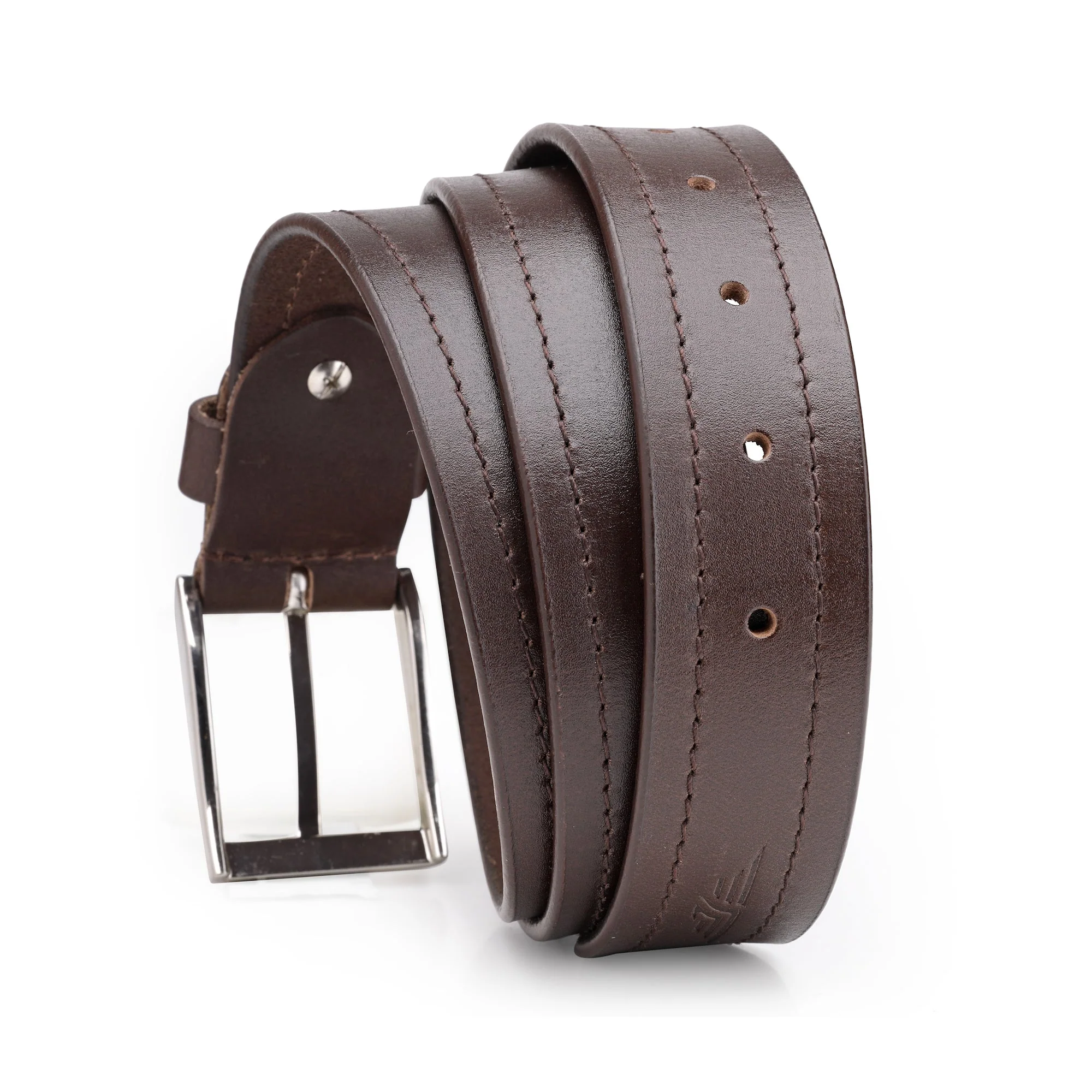Brown Genuine Leather Wallet and Belt Combo for Men - Image 4