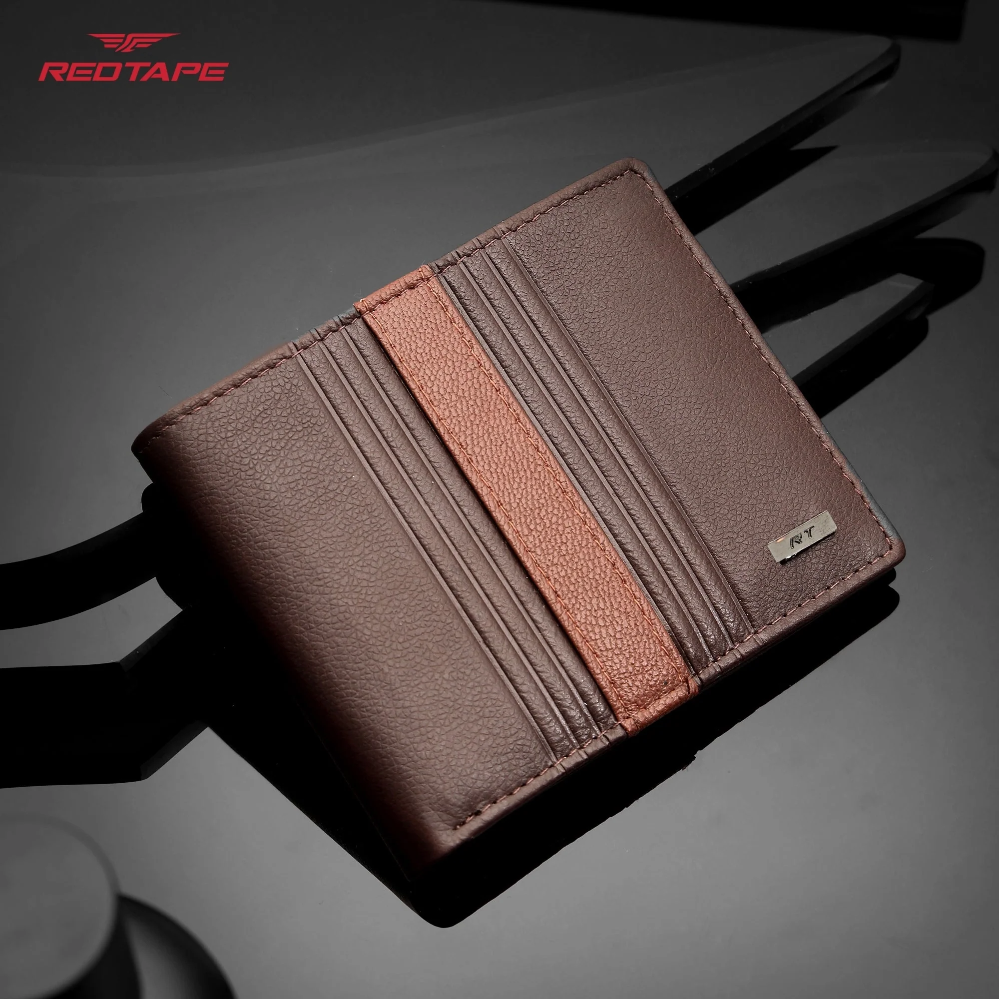 Brown Genuine Leather Wallet for Men - Image 3
