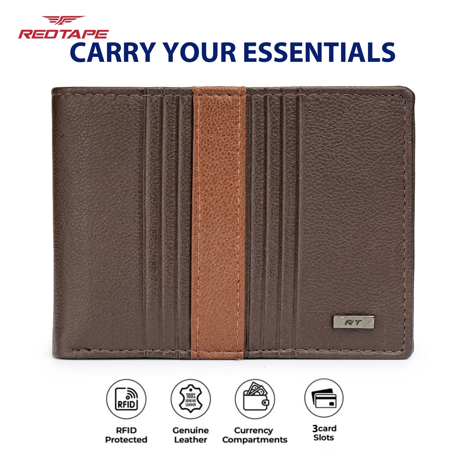 Brown Genuine Leather Wallet for Men - Image 4
