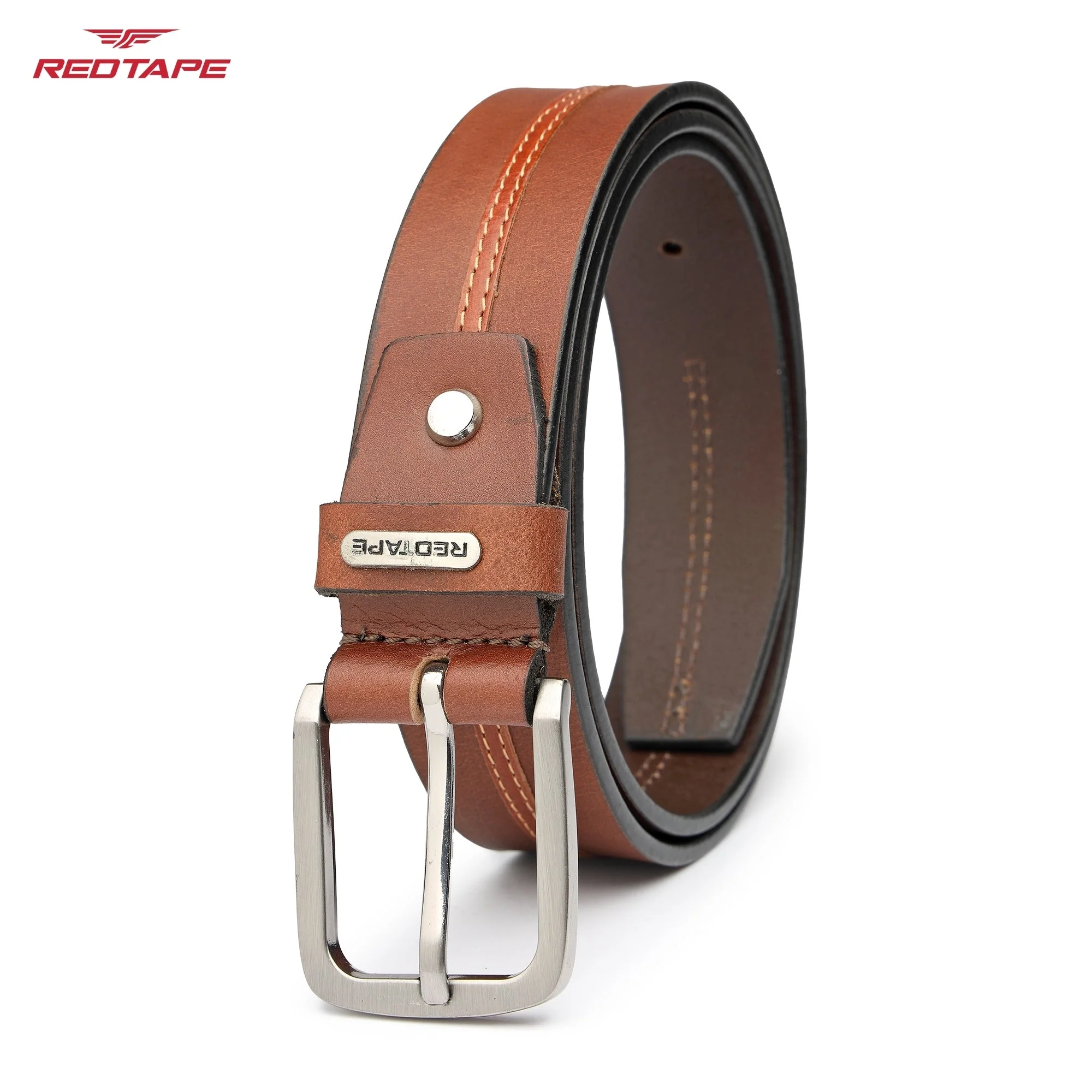 Brown Genuine Leather Belt for Men - Image 6