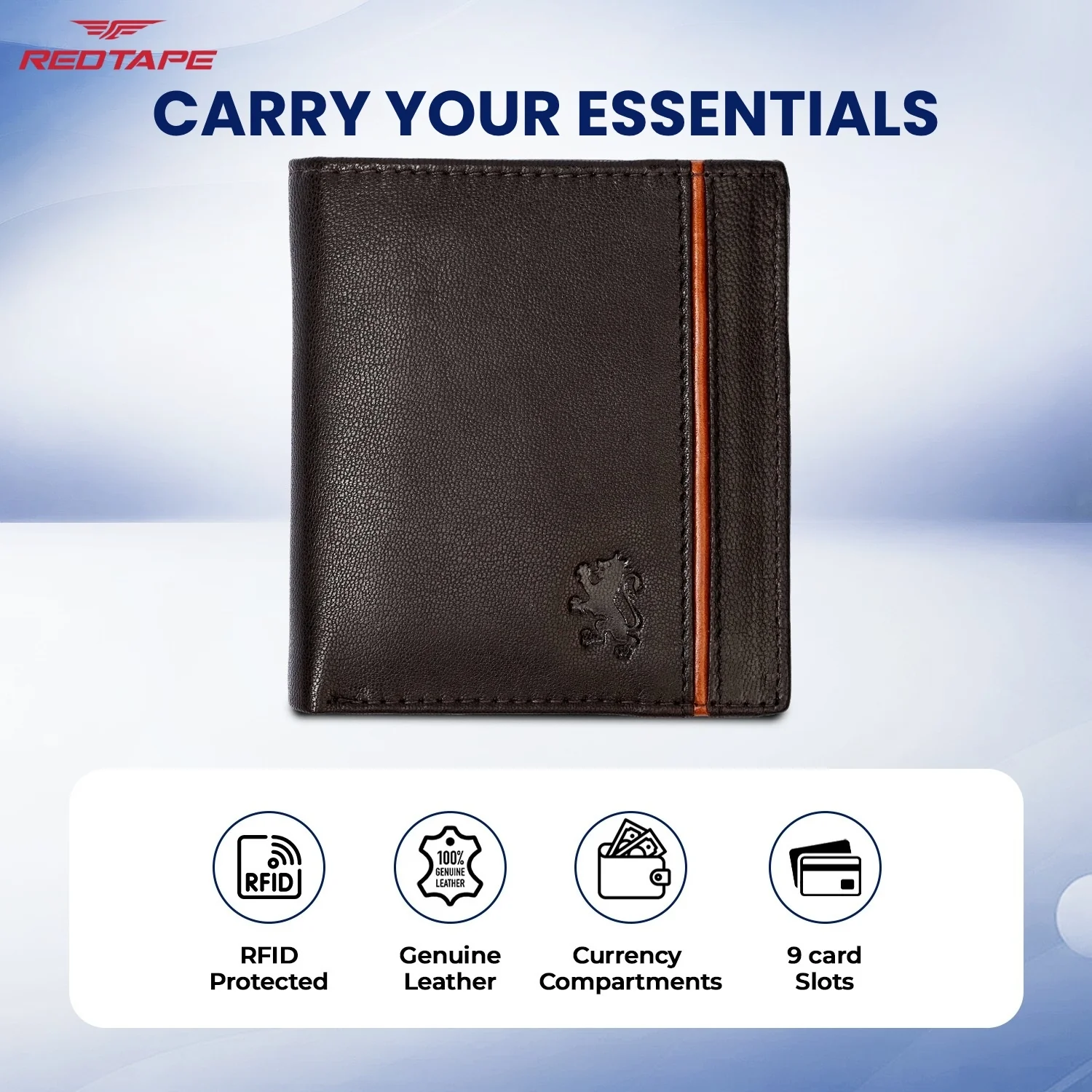 Brown Men's Leather Wallet - Image 4