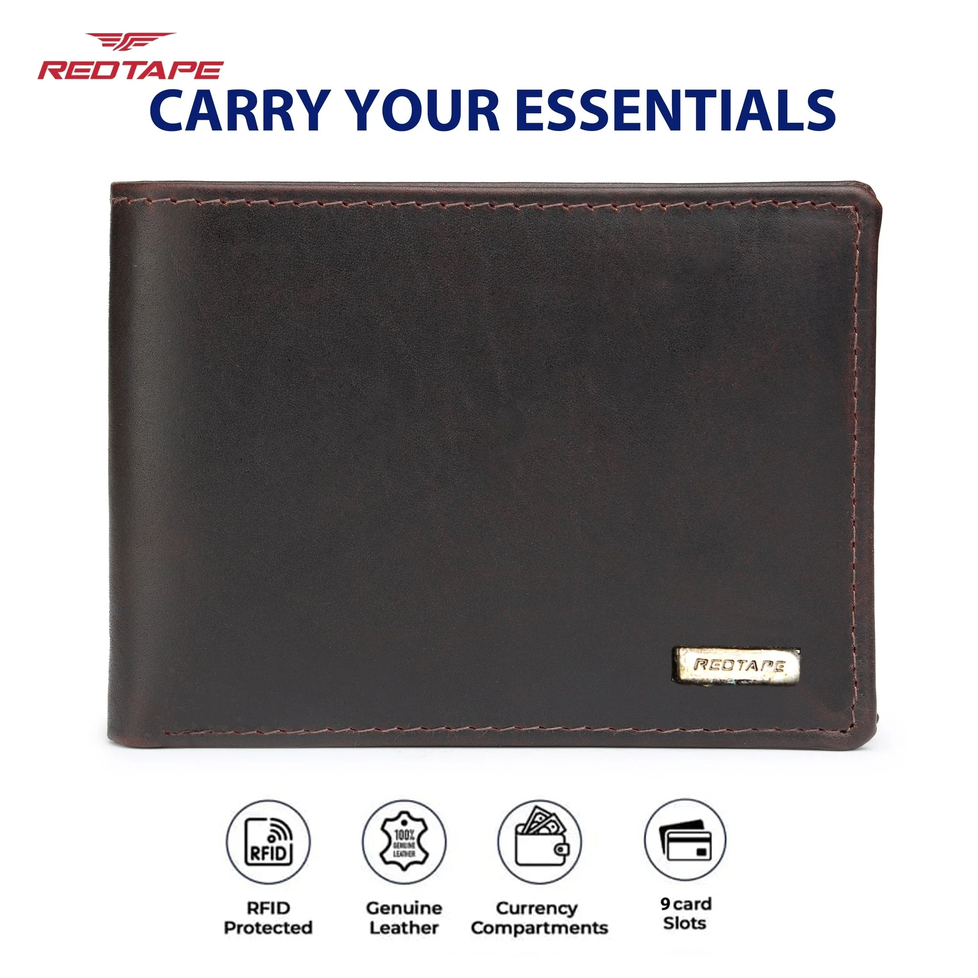 Brown Men's Leather Wallet - Image 4