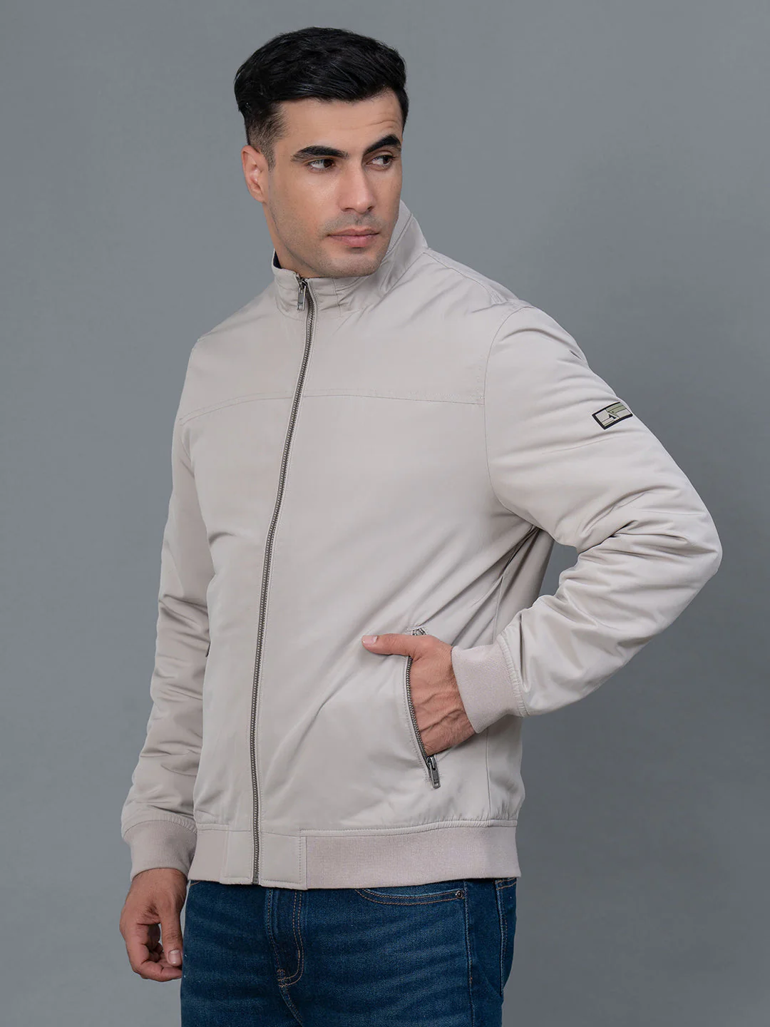 Casual Bomber Jacket for Men - Image 2