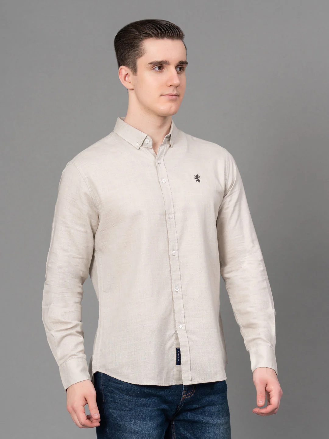 Casual Canvas Shirt For Men - Image 2