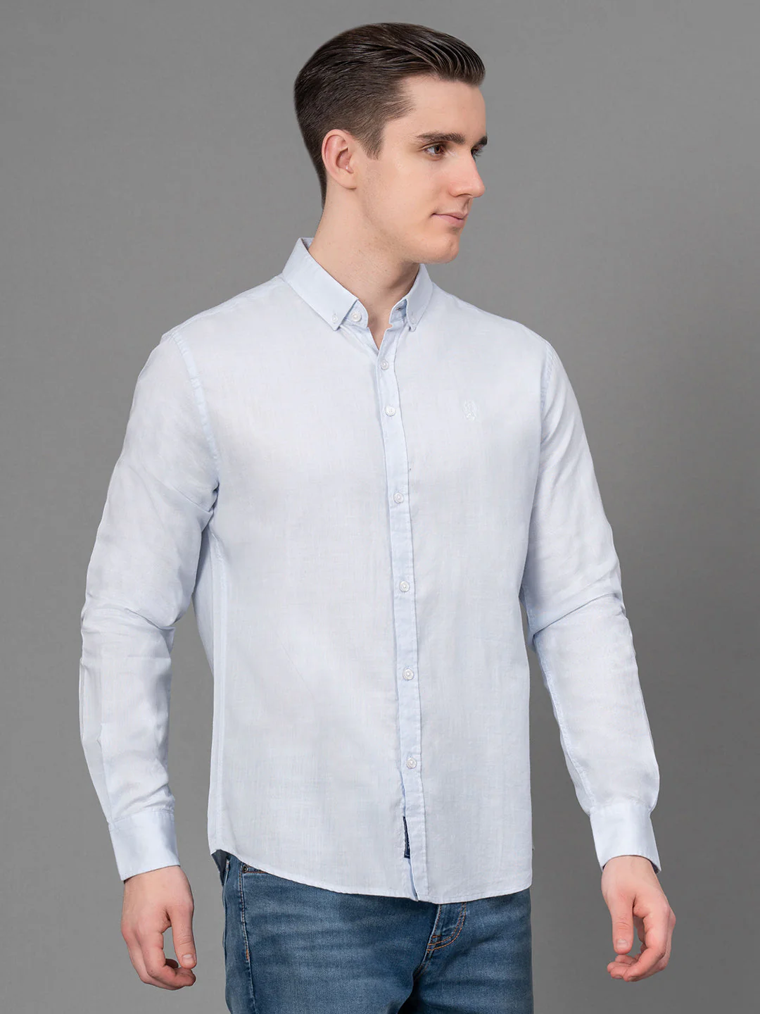Casual Canvas Shirt For Men - Image 2