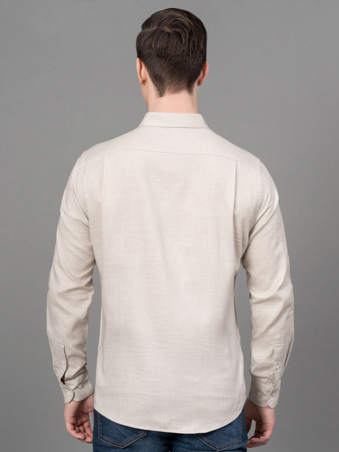 Casual Canvas Shirt For Men - Image 3