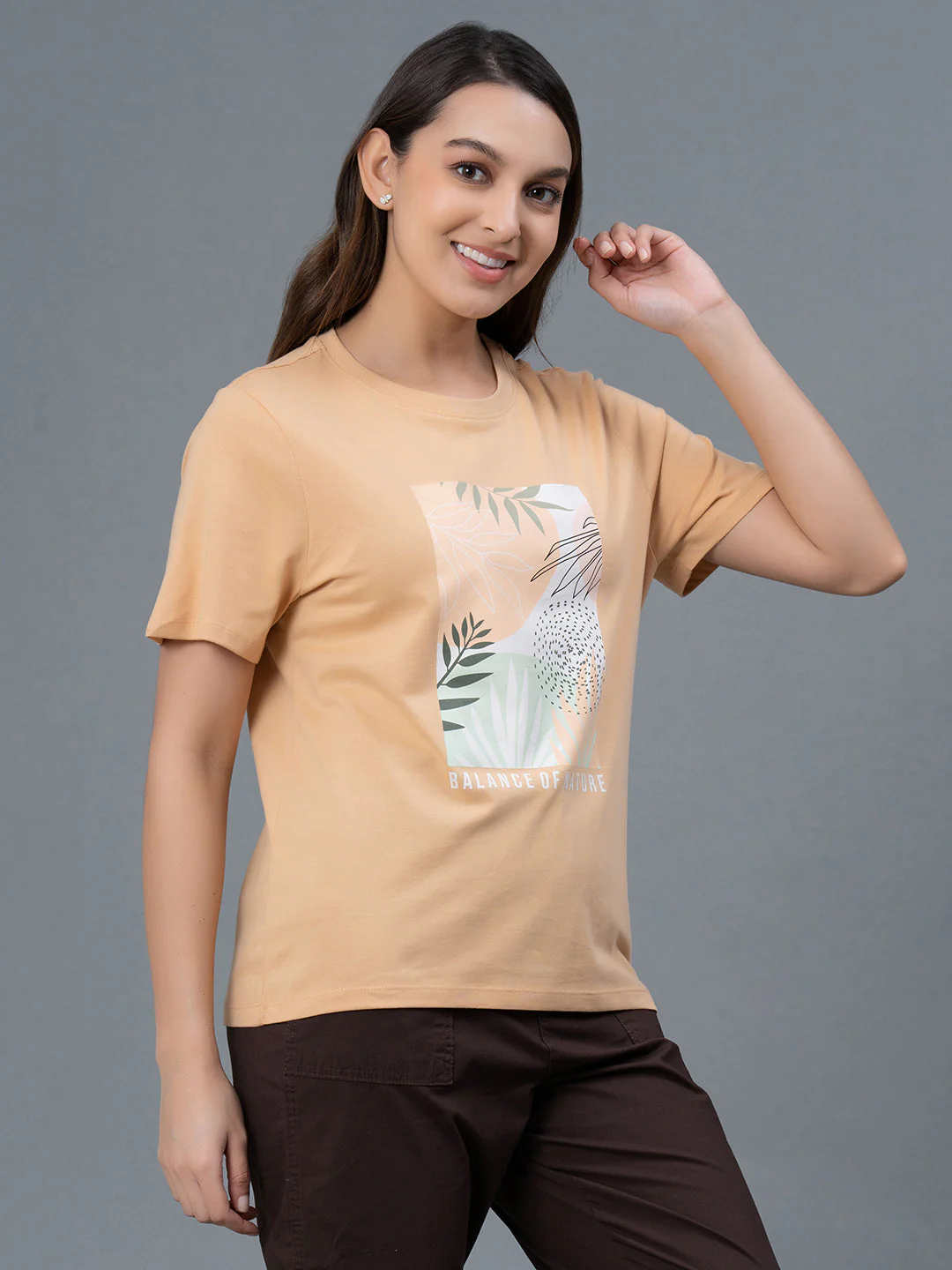 Casual Cotton T-Shirt for Women - Image 2