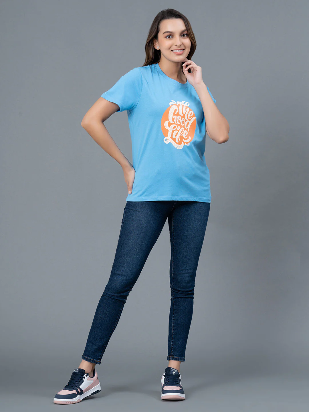 Casual Cotton T-Shirt for Women - Image 5