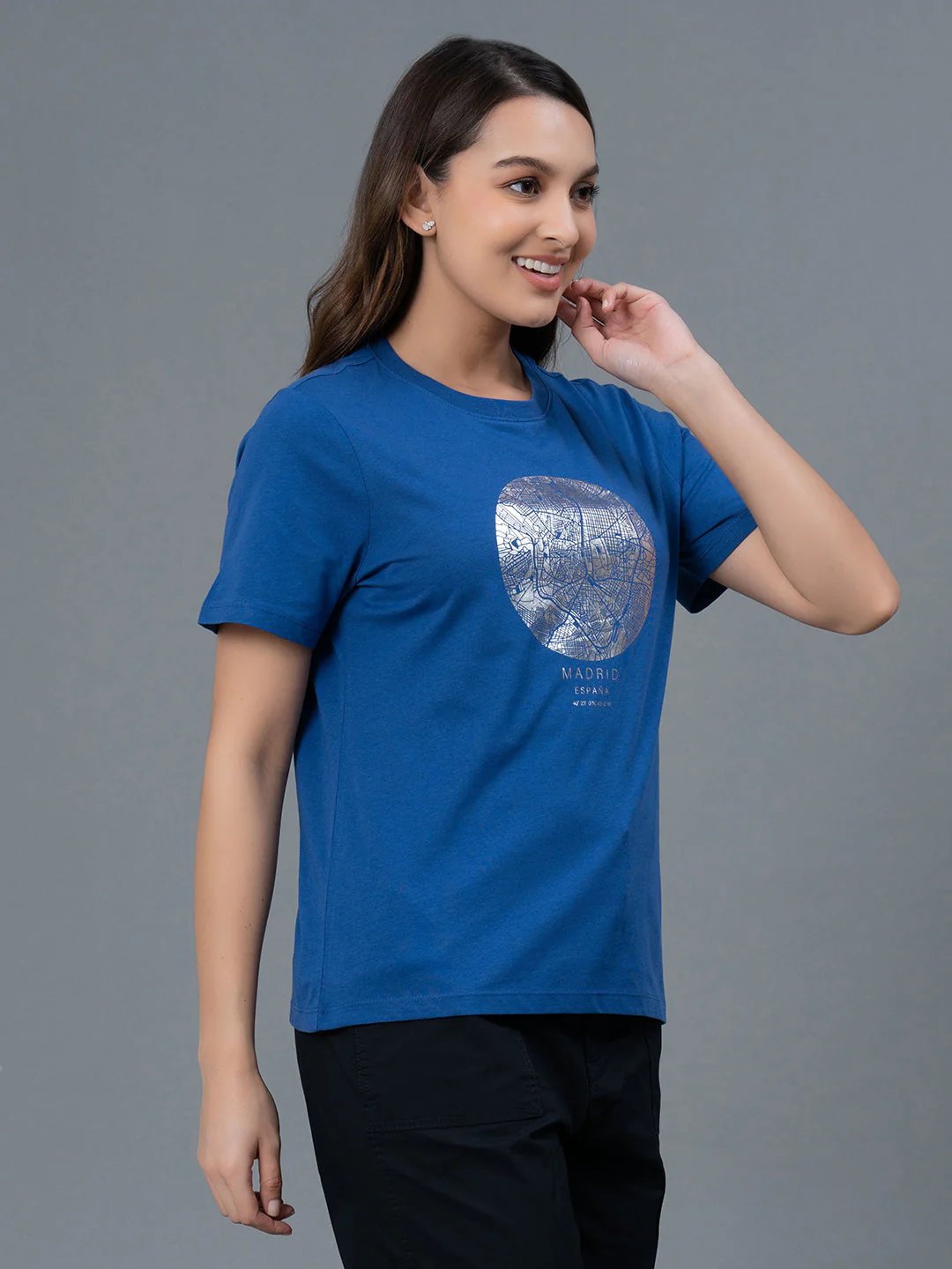 Casual Cotton T-Shirt for Women - Image 2