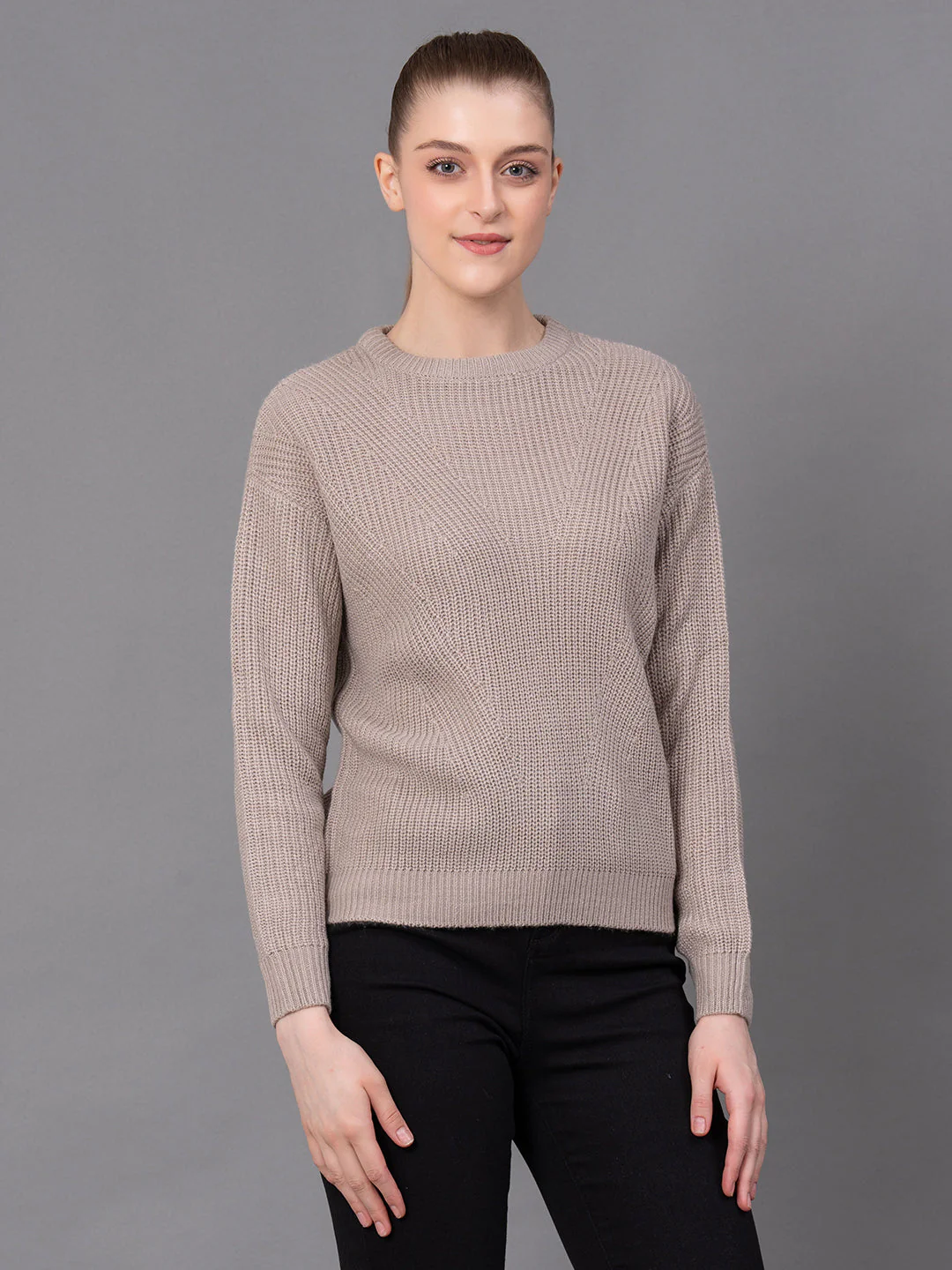 Casual Drop Sleeve Sweater for Women - Image 2