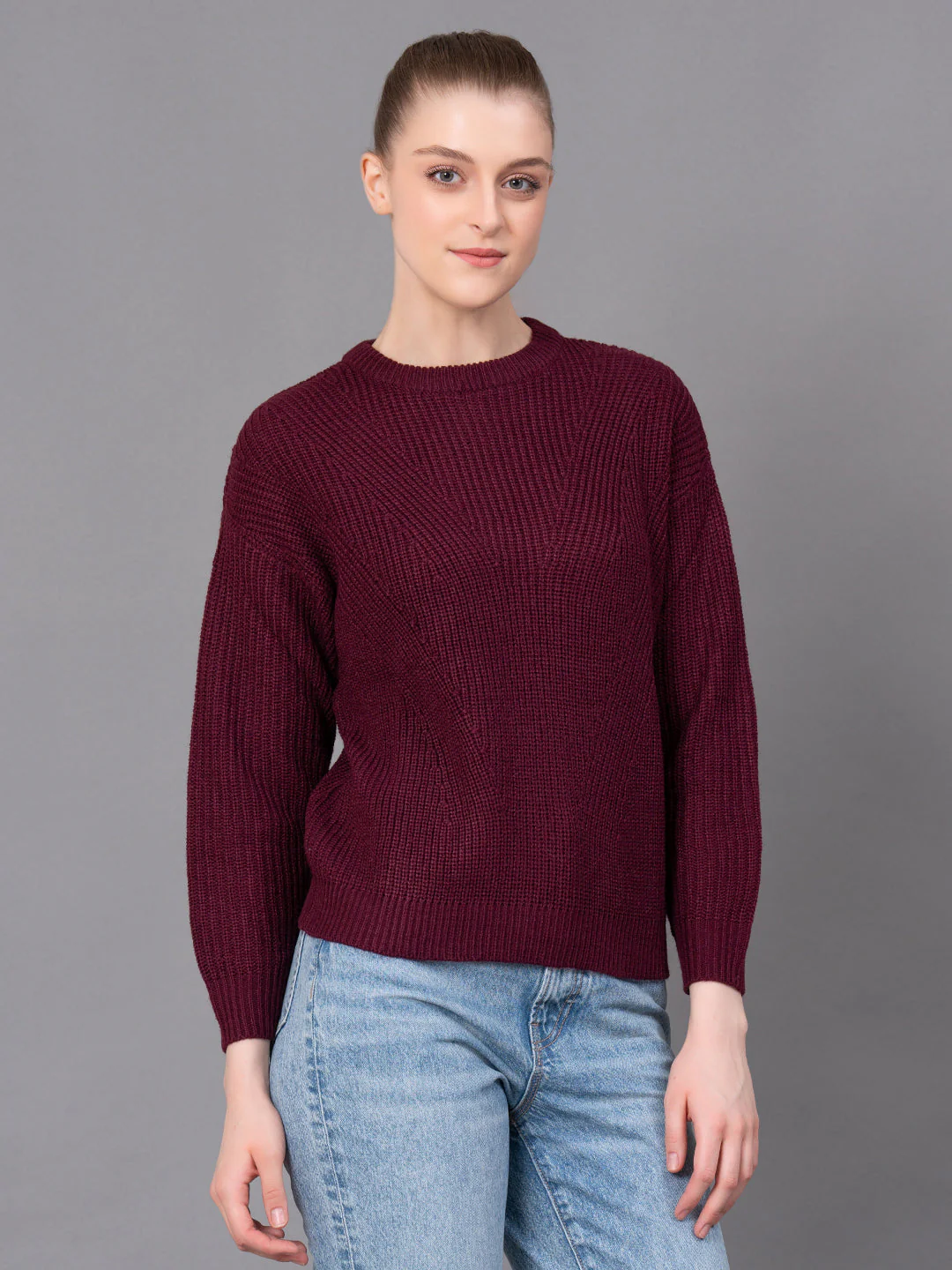 Casual Drop Sleeve Sweater for Women - Image 2