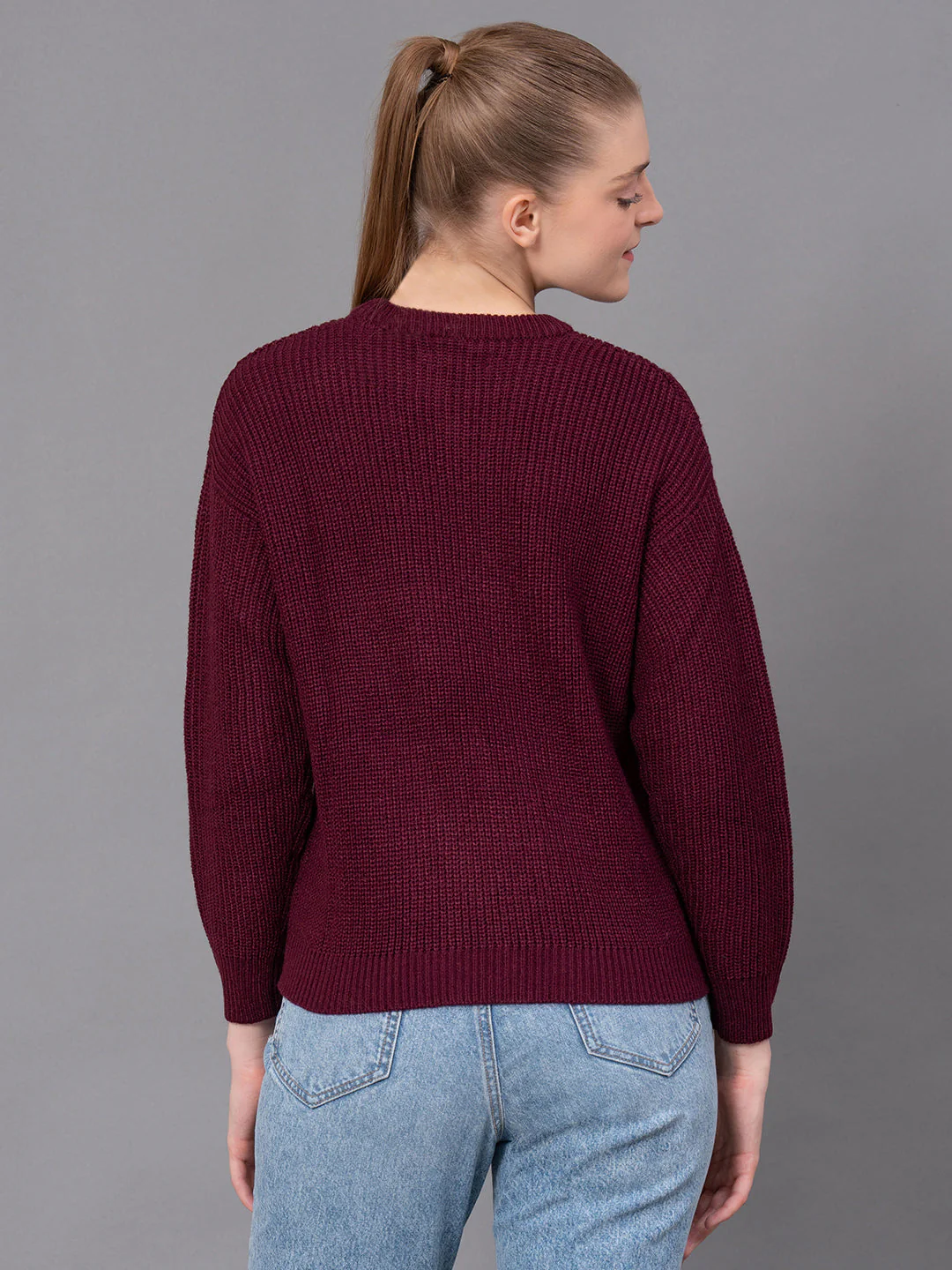 Casual Drop Sleeve Sweater for Women - Image 3