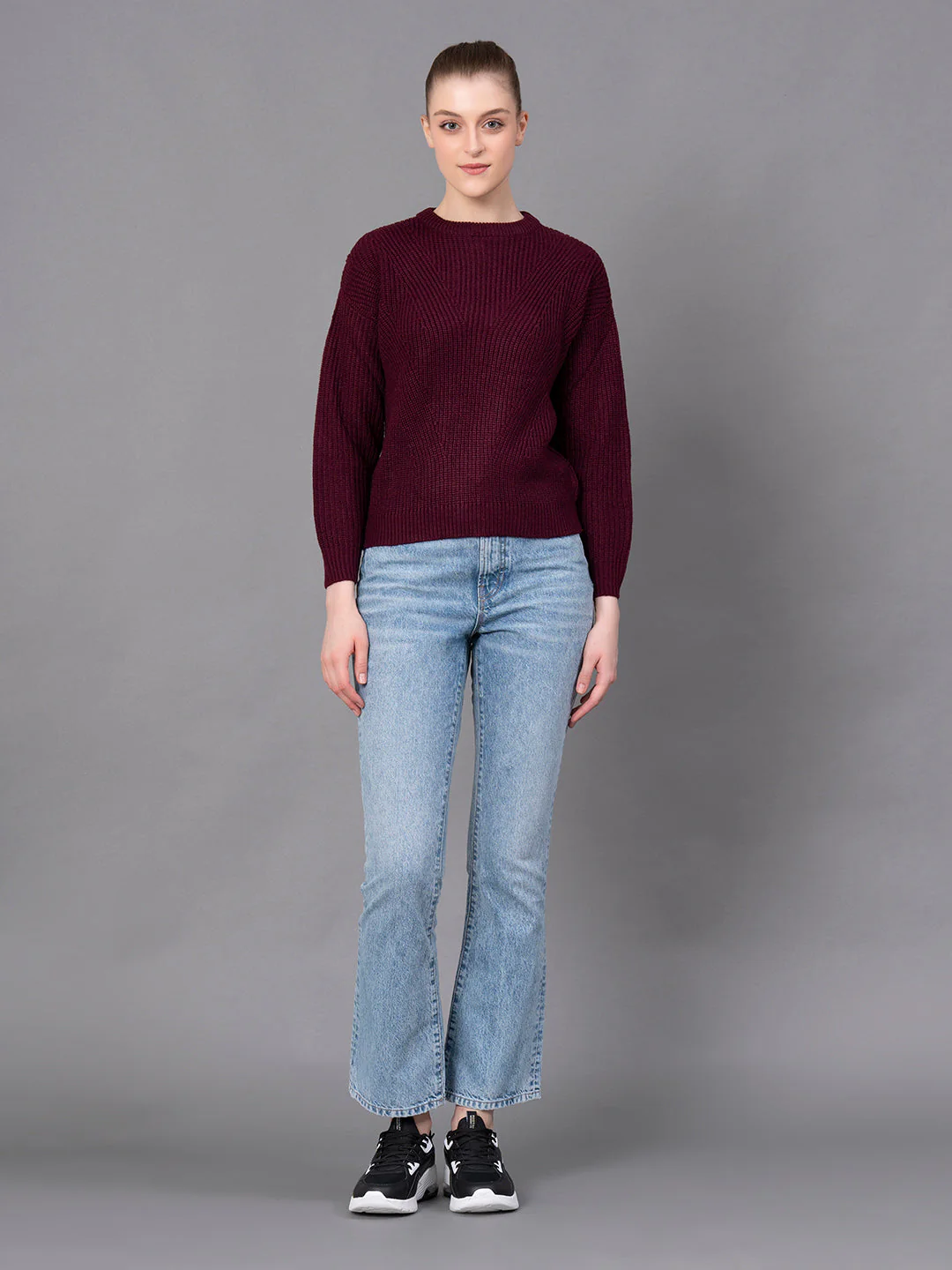 Casual Drop Sleeve Sweater for Women - Image 5