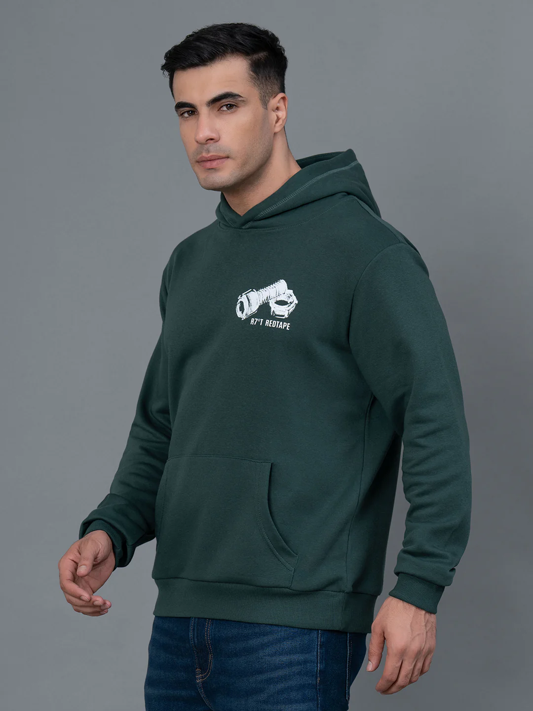 Casual Graphic Hoodie for Men - Image 2