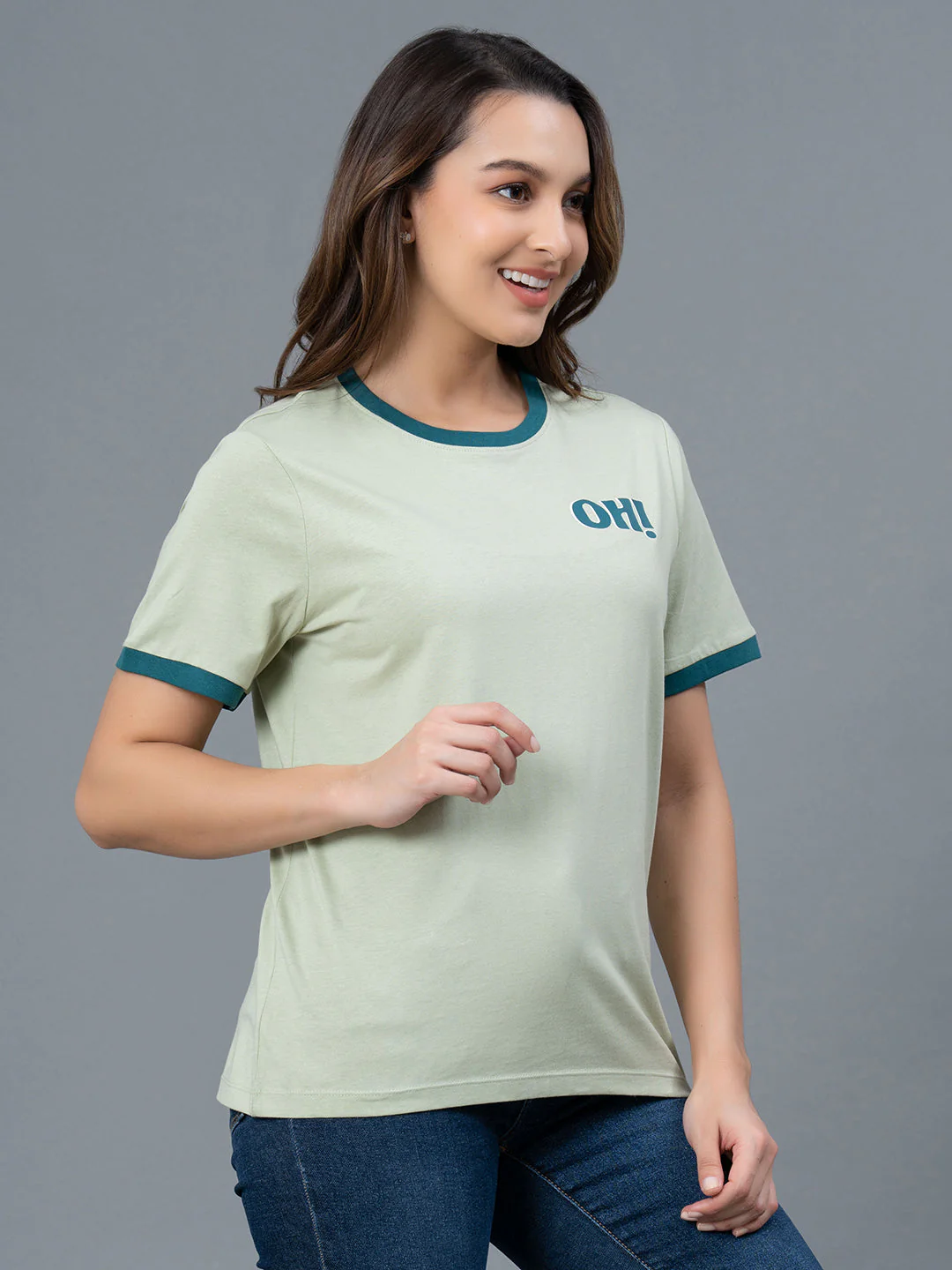 Casual Graphic Print T-Shirt for Women - Image 2