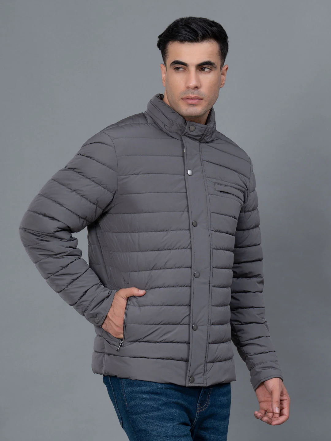 Casual Padded Jacket for Men - Image 2