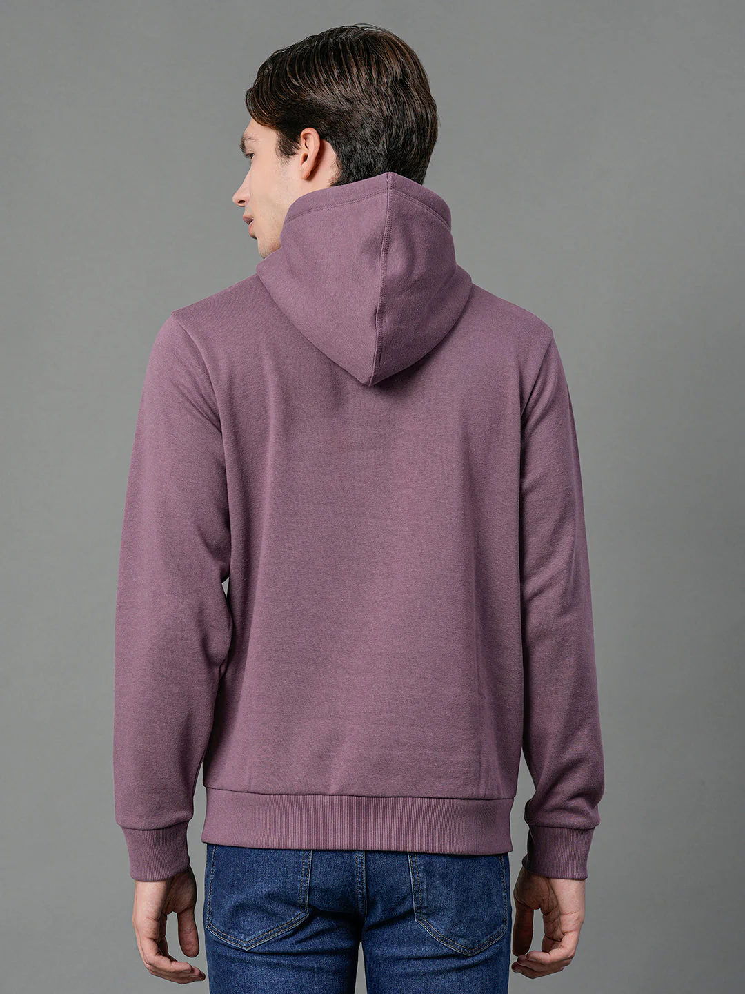 Casual Solid Hoodie For Men - Image 3