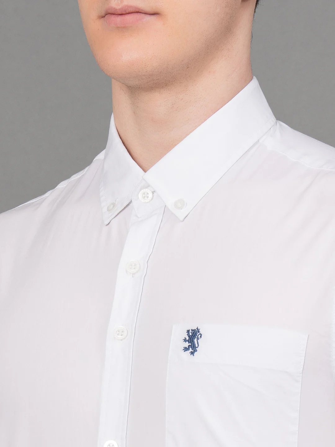 Casual Solid Shirt For Men - Image 5
