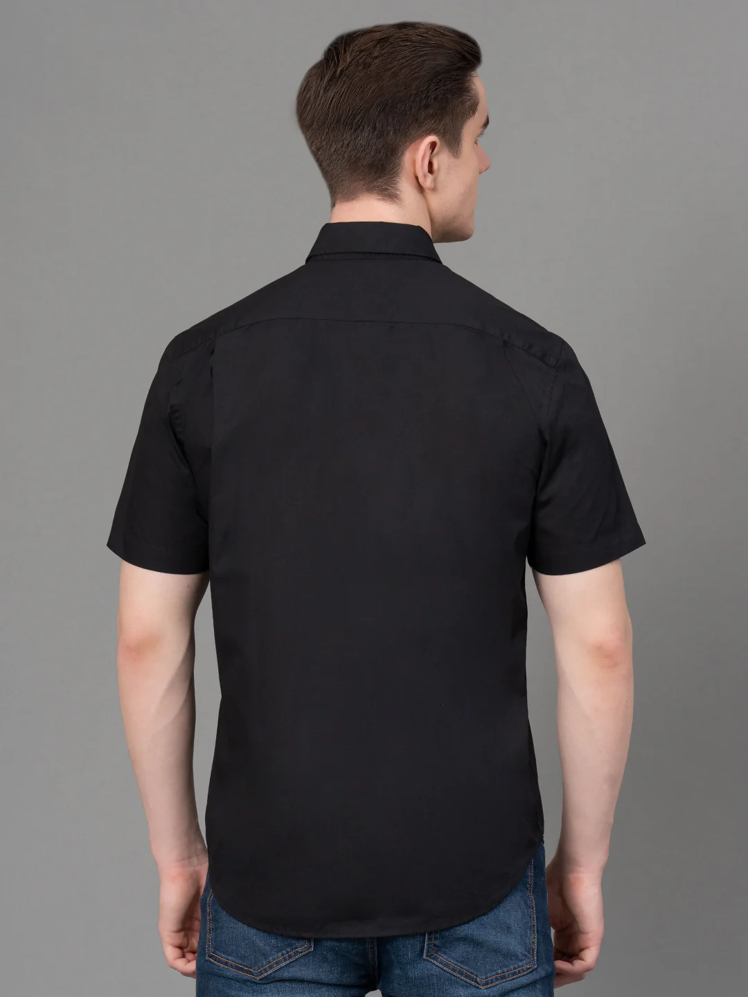 Casual Solid Shirt For Men - Image 3