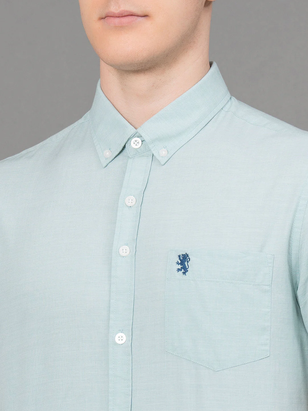 Casual Solid Shirt For Men - Image 4