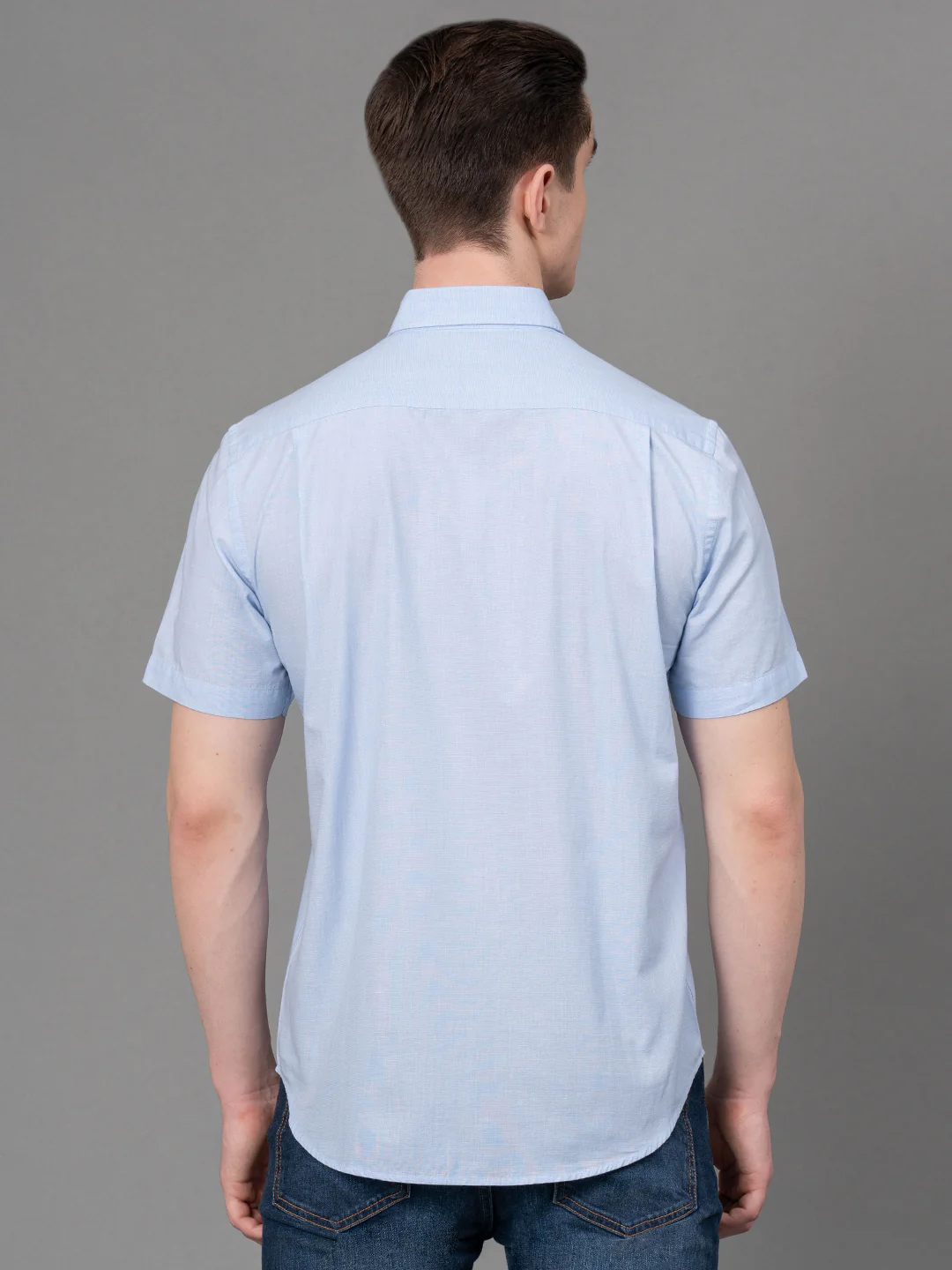 Casual Solid Shirt For Men - Image 3