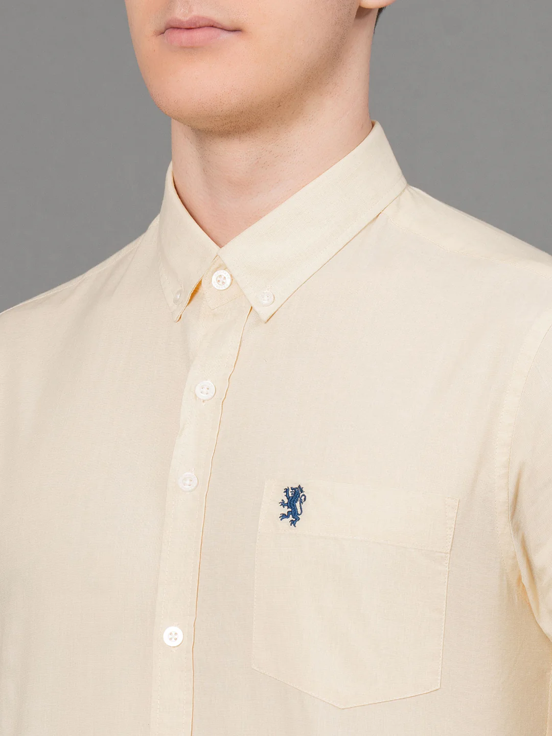 Casual Solid Shirt For Men - Image 4