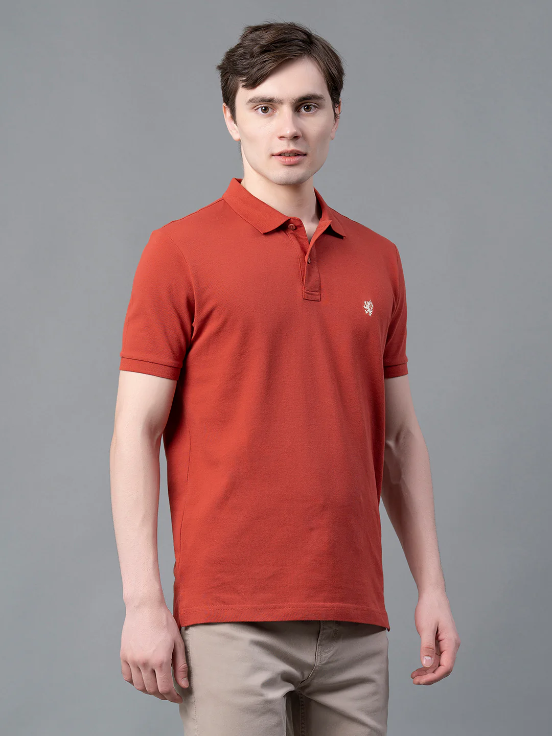 Casual Solid T-Shirt For Men - Image 2