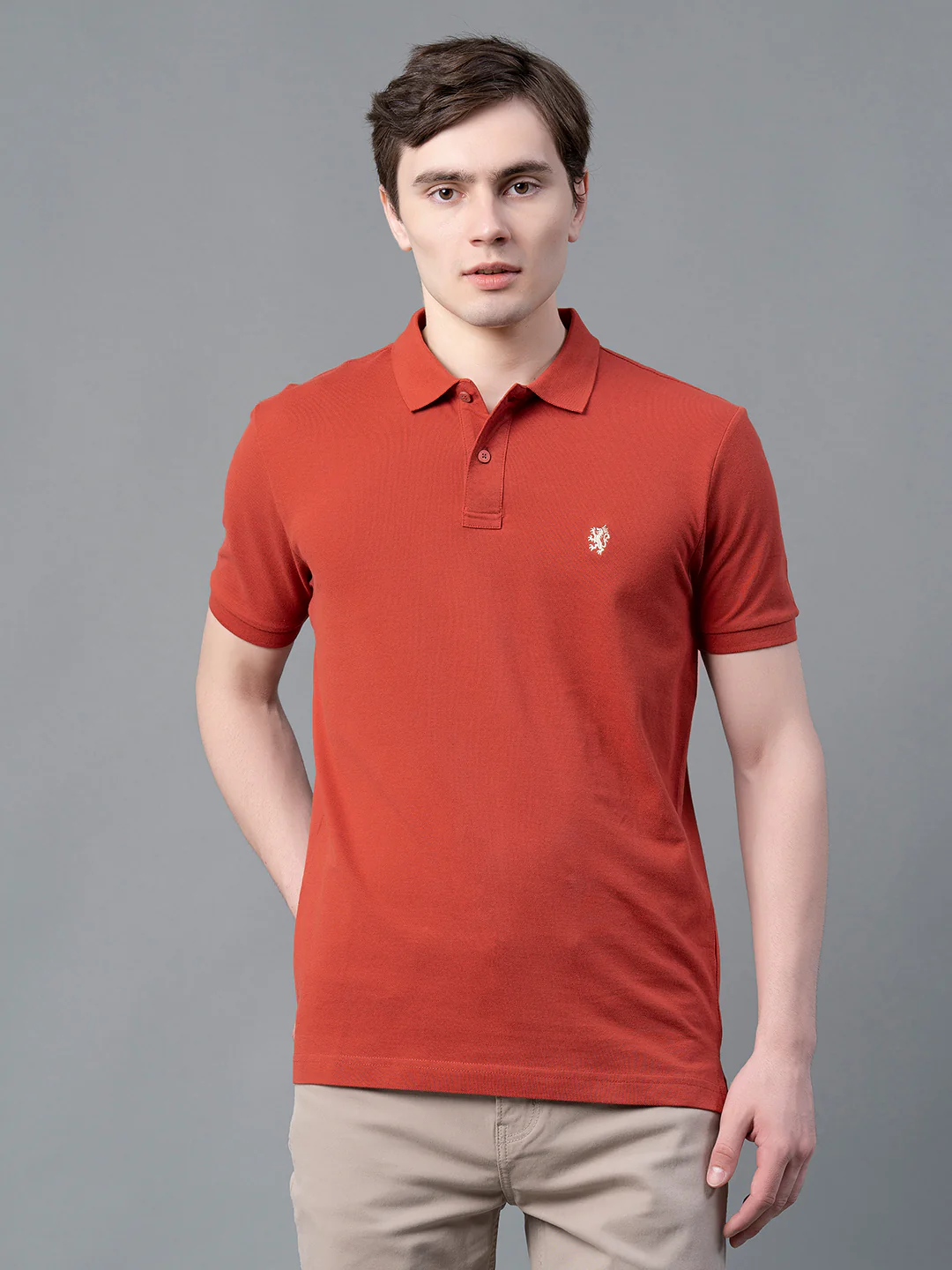Casual Solid T-Shirt For Men - Image 4