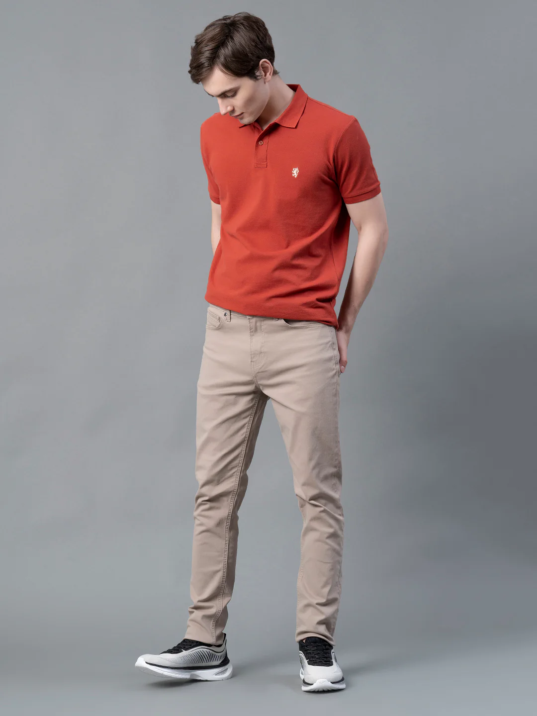 Casual Solid T-Shirt For Men - Image 5