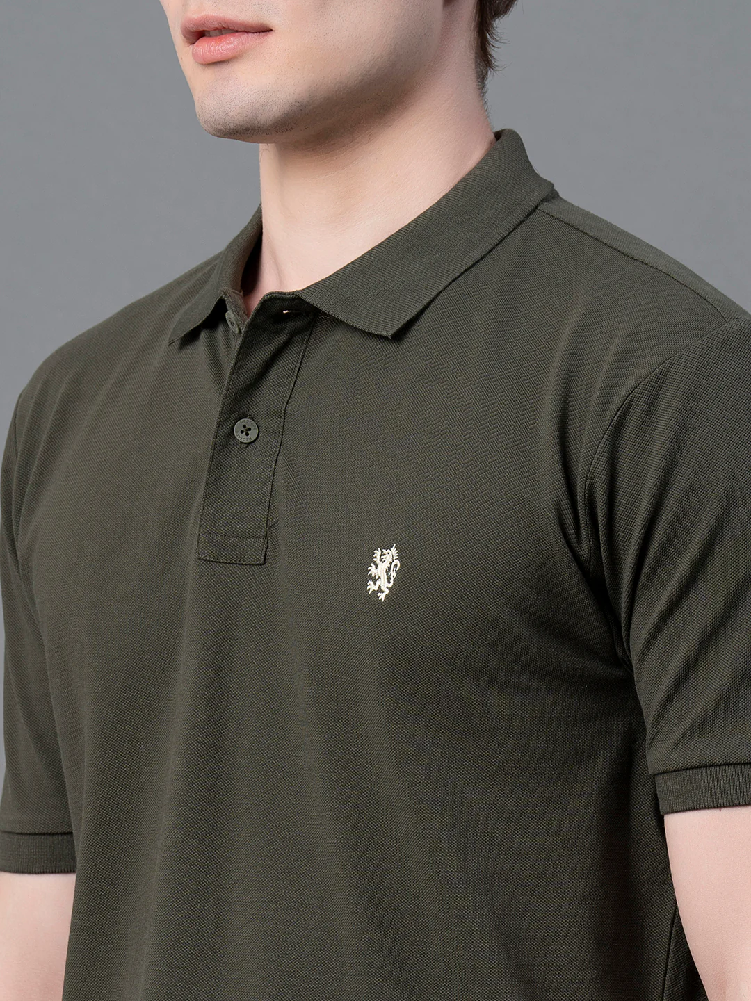 Casual Solid T-Shirt For Men - Image 4