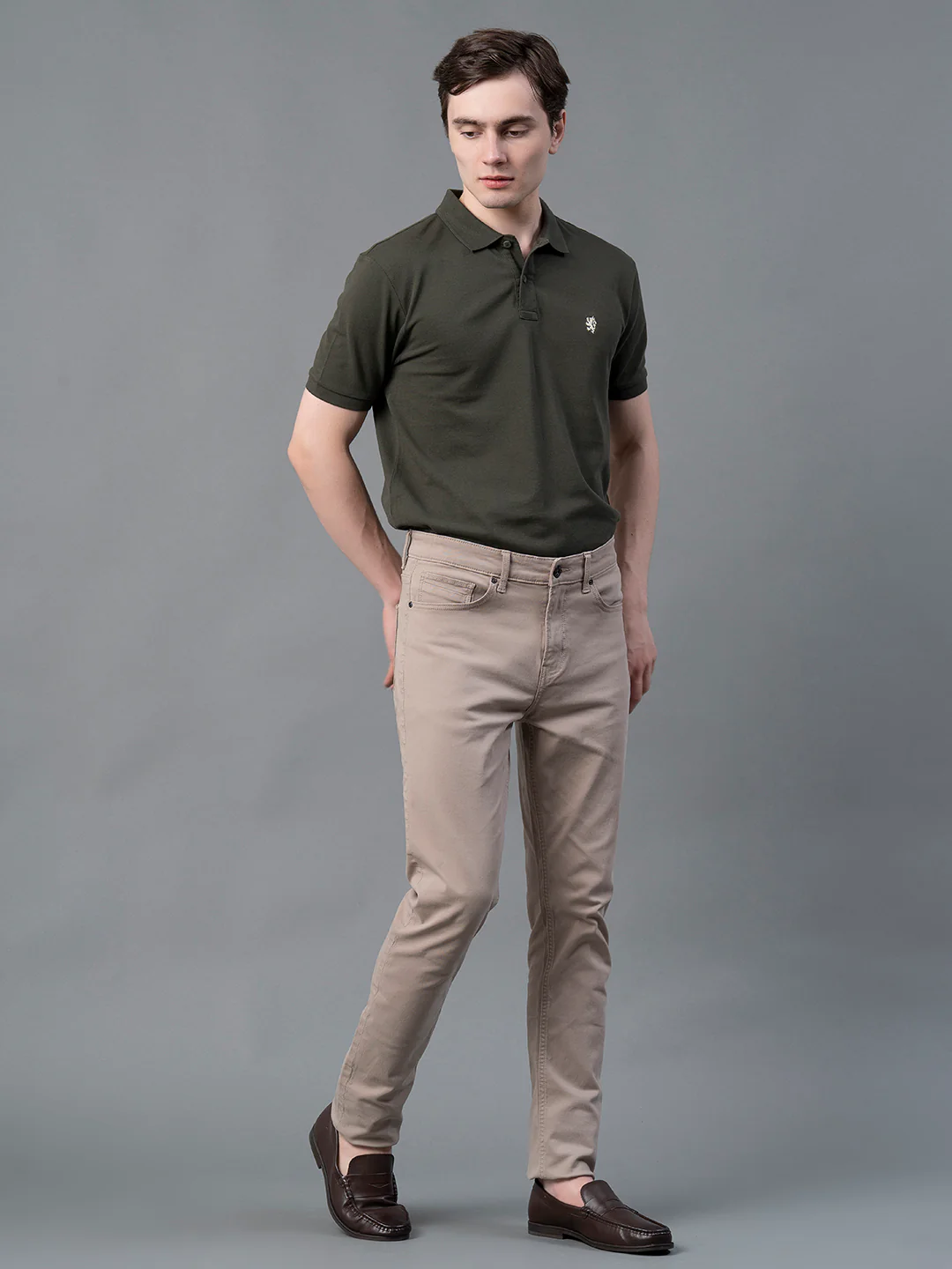 Casual Solid T-Shirt For Men - Image 5